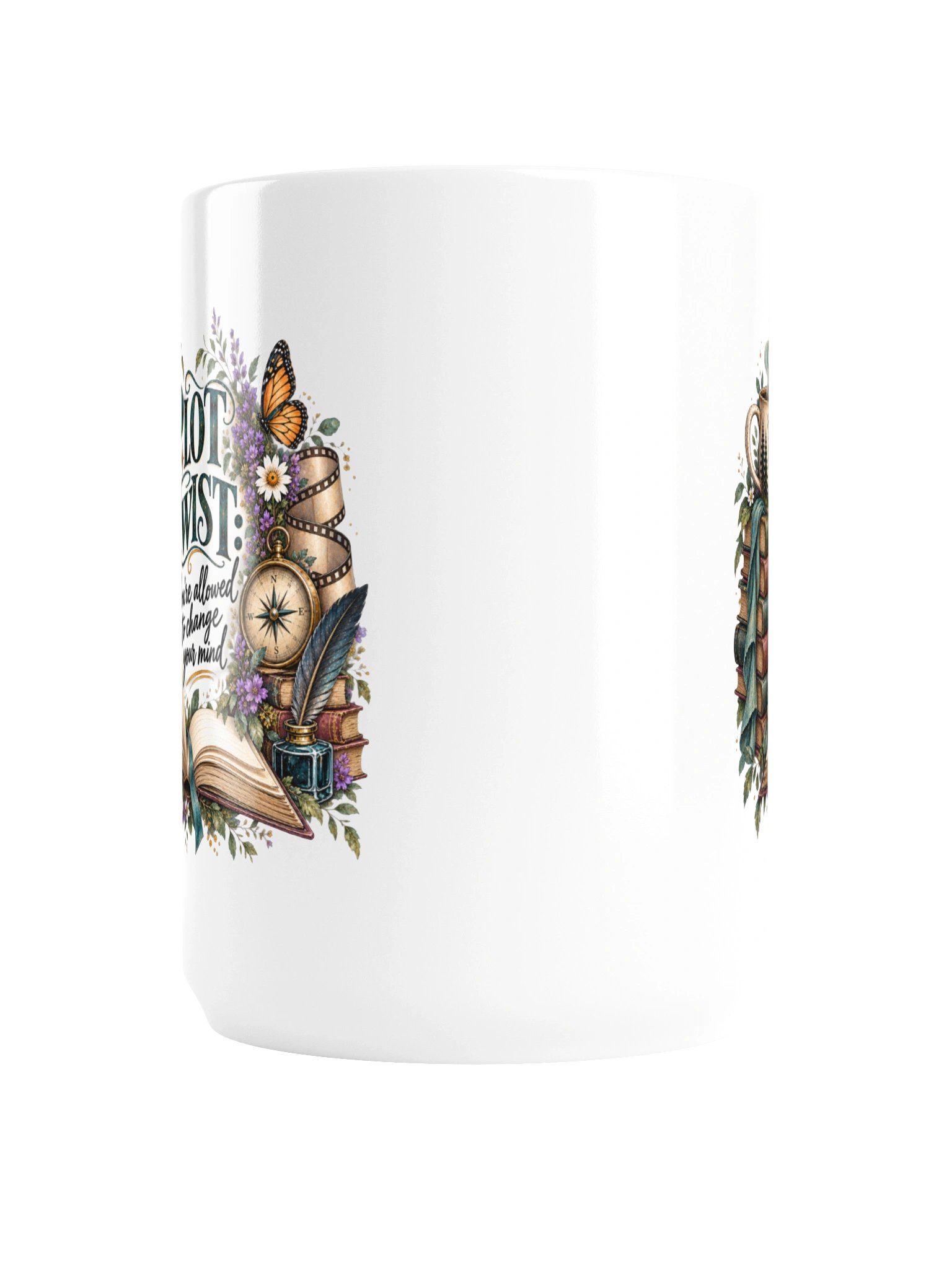 Plot Twist 15 oz Ceramic Mug product image (4)