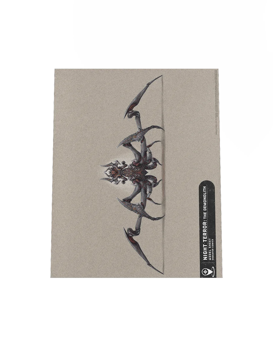 NIGHT TERROR: Demonolith Concept Art Print product image (5)