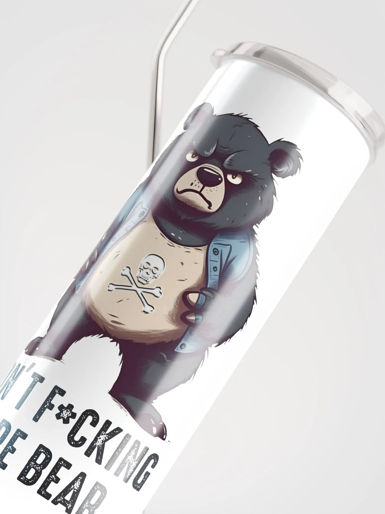 Don't F*cking Care Bear Tumbler: Embrace Your Attitude! product image (6)