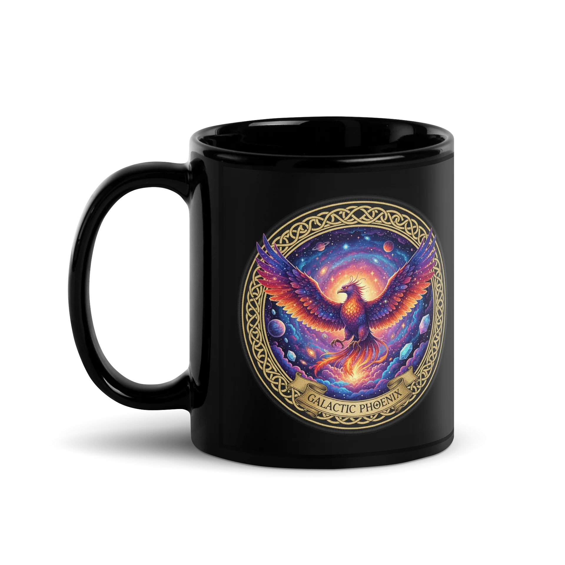 Galactic Phoenix Celestial Mug product image (1)