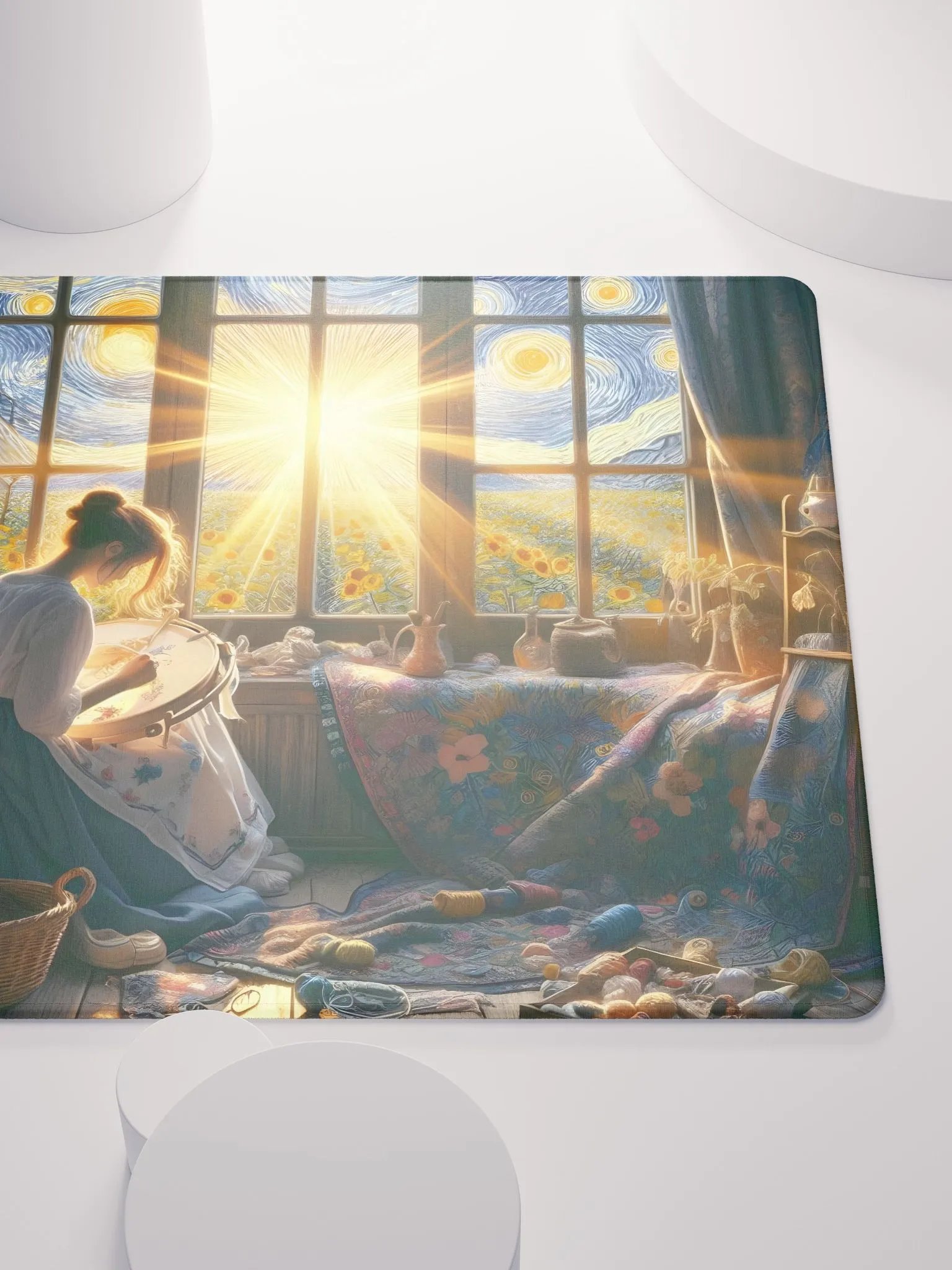Starry Night Gaming Mouse Pad product image (9)