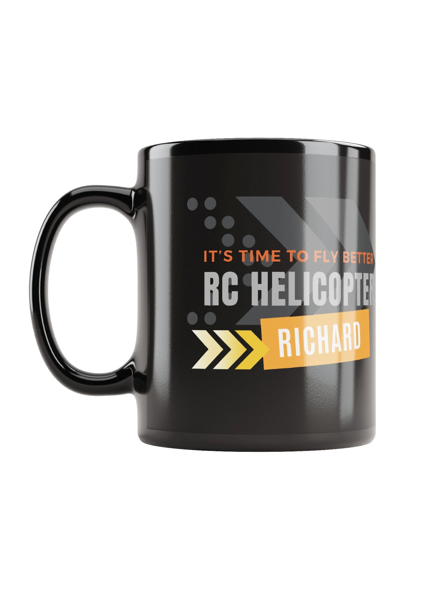 RC Heli Mug (black) product image (12)