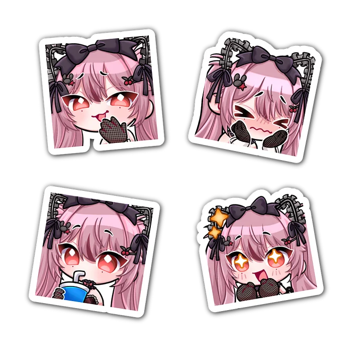 Miyukura Emote Sticker Pack #1 [Limited Stock] product image (1)