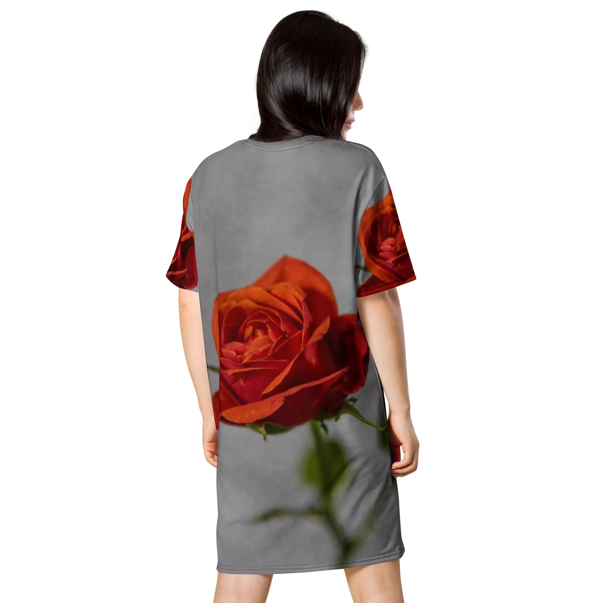 'Love Me' All-Over T-Shirt Dress product image (2)