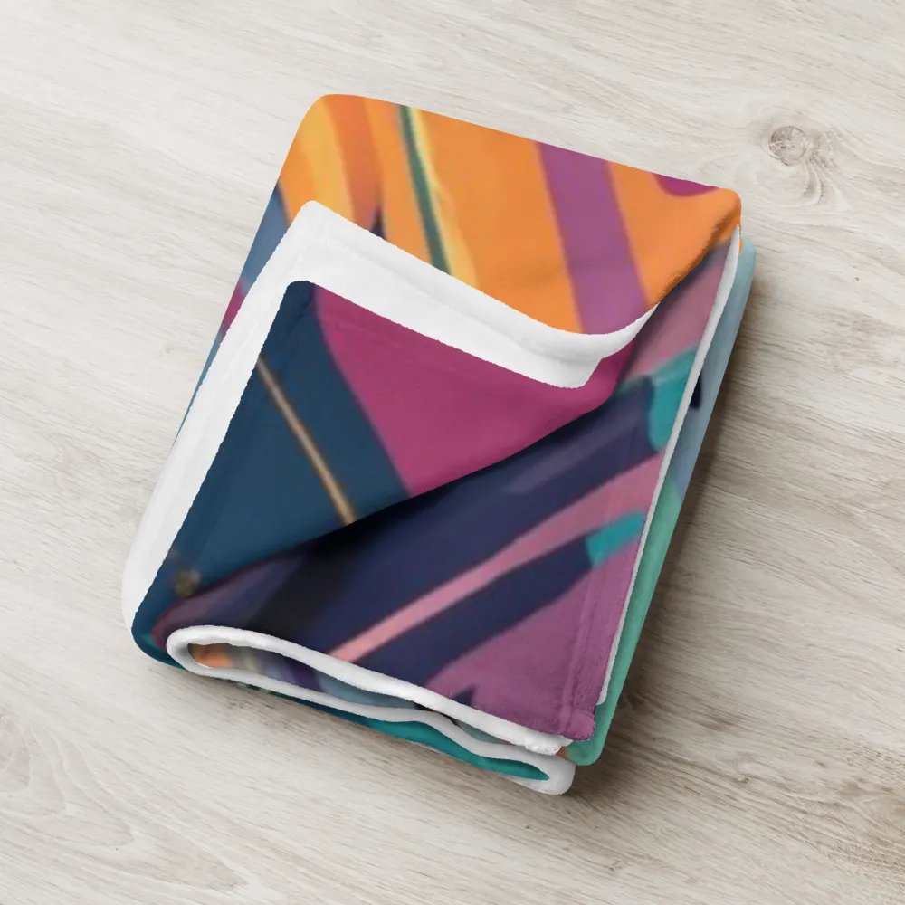 Watercolor 3D Eagle Throw Blanket product image (8)