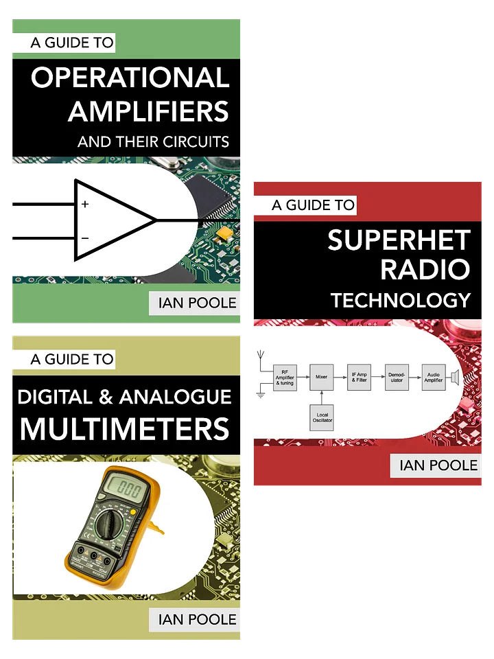 eBook Bundle: Op-amps, Superhet Radio, Multimeters product image (1)