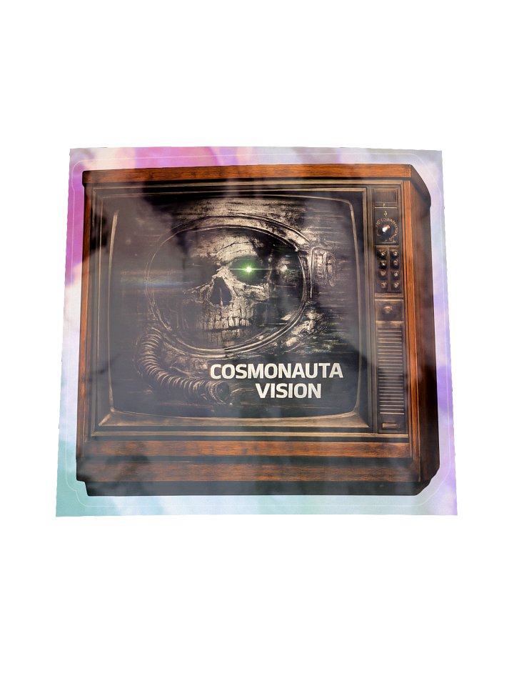COSMONAUTA VISION — HOLOGRAPHIC STICKER product image (1)