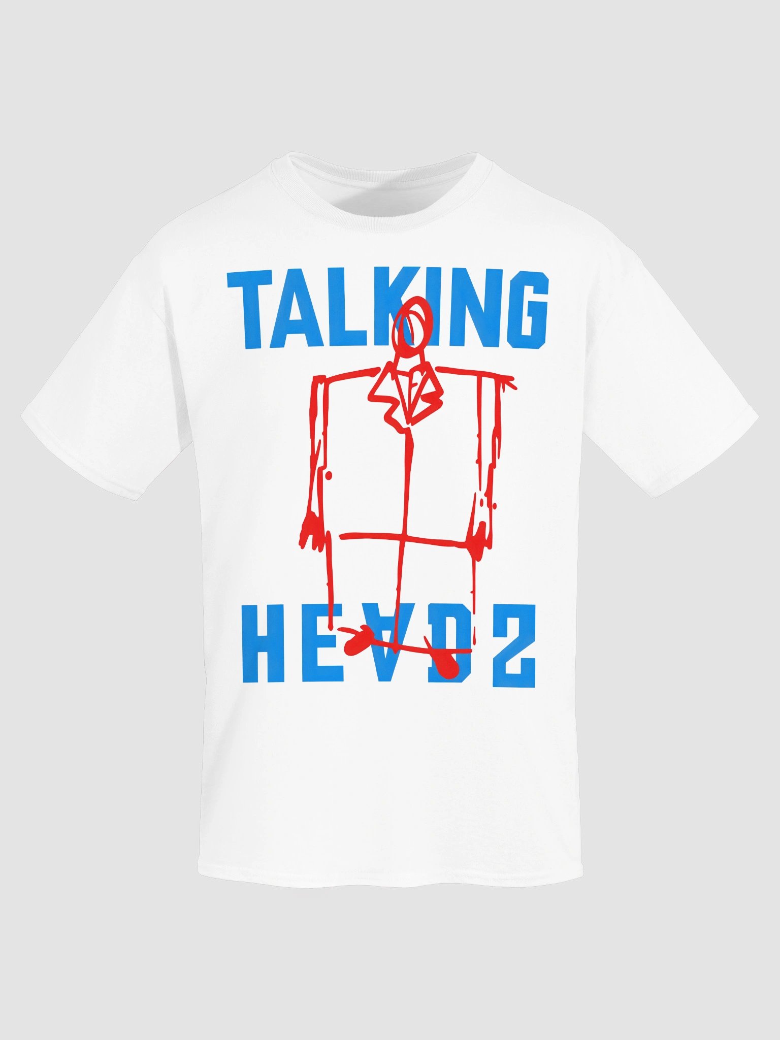 Talking Heads Big Suit T-Shirt | David Byrne 80s Music Graphic Tee