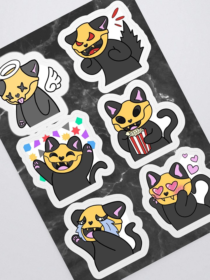Sekhali Emote Sticker Sheet product image (1)