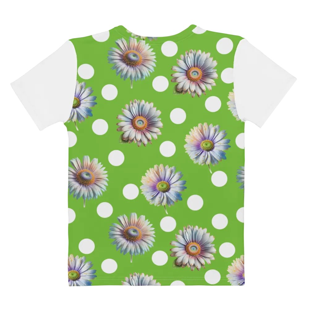 Lime Daisy & Dots T-shirt product image (3)