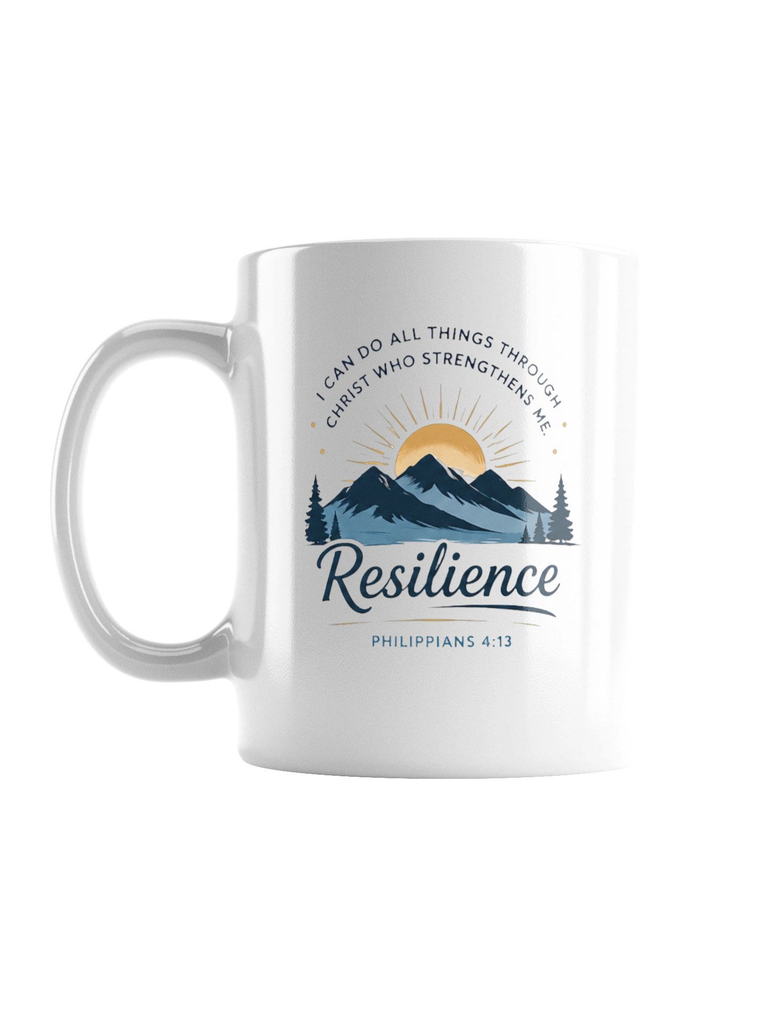 Philippians 4:13 Resilience Coffee Mug product image (1)