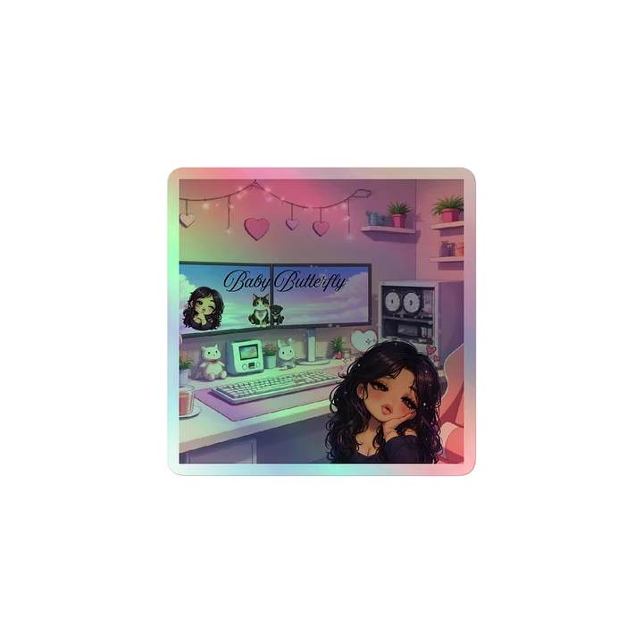 BabyButterfly Holographic Stickers product image (1)
