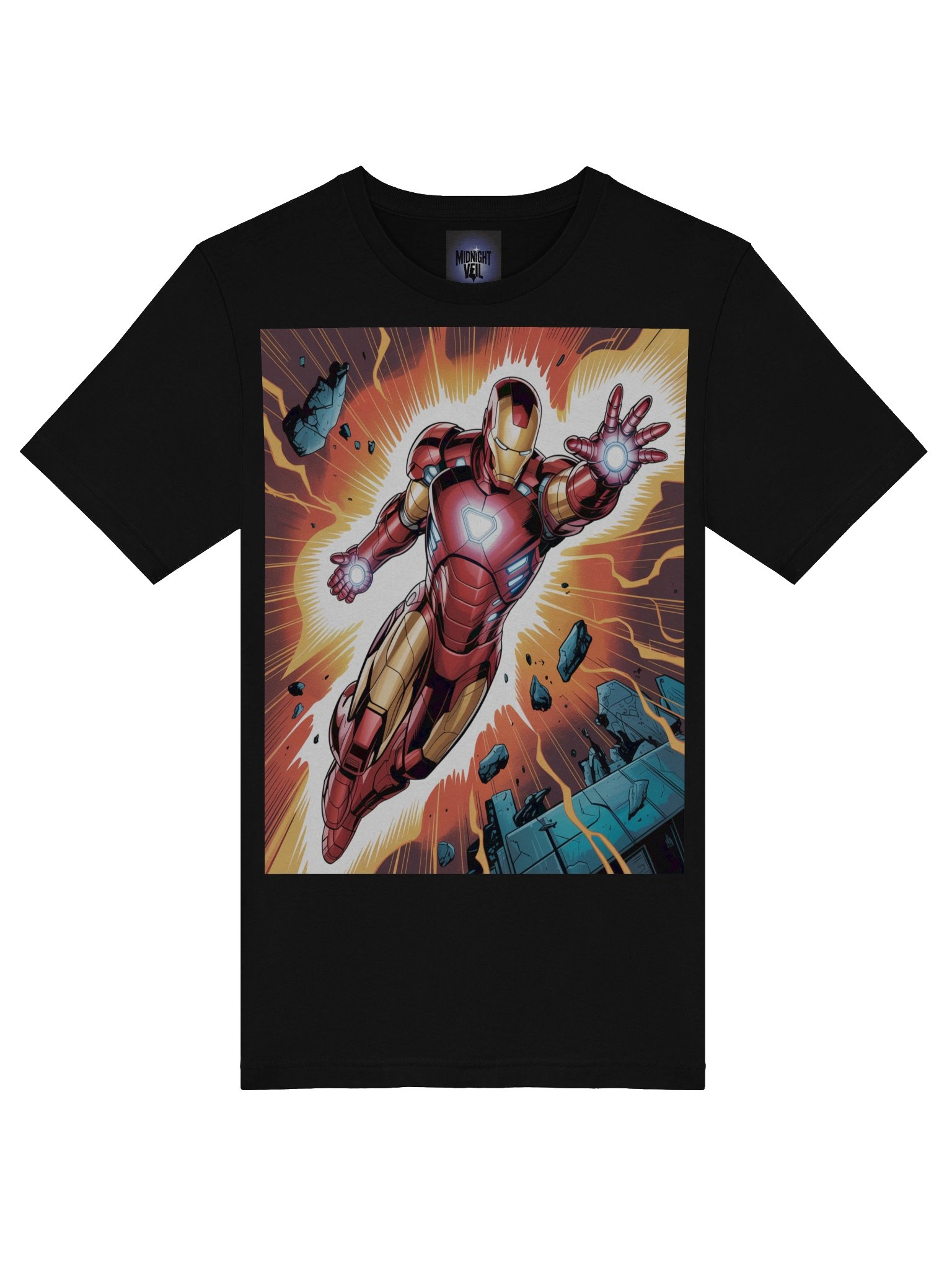 Iron Man Repulsor Eclipse Supersoft T-Shirt product image (7)