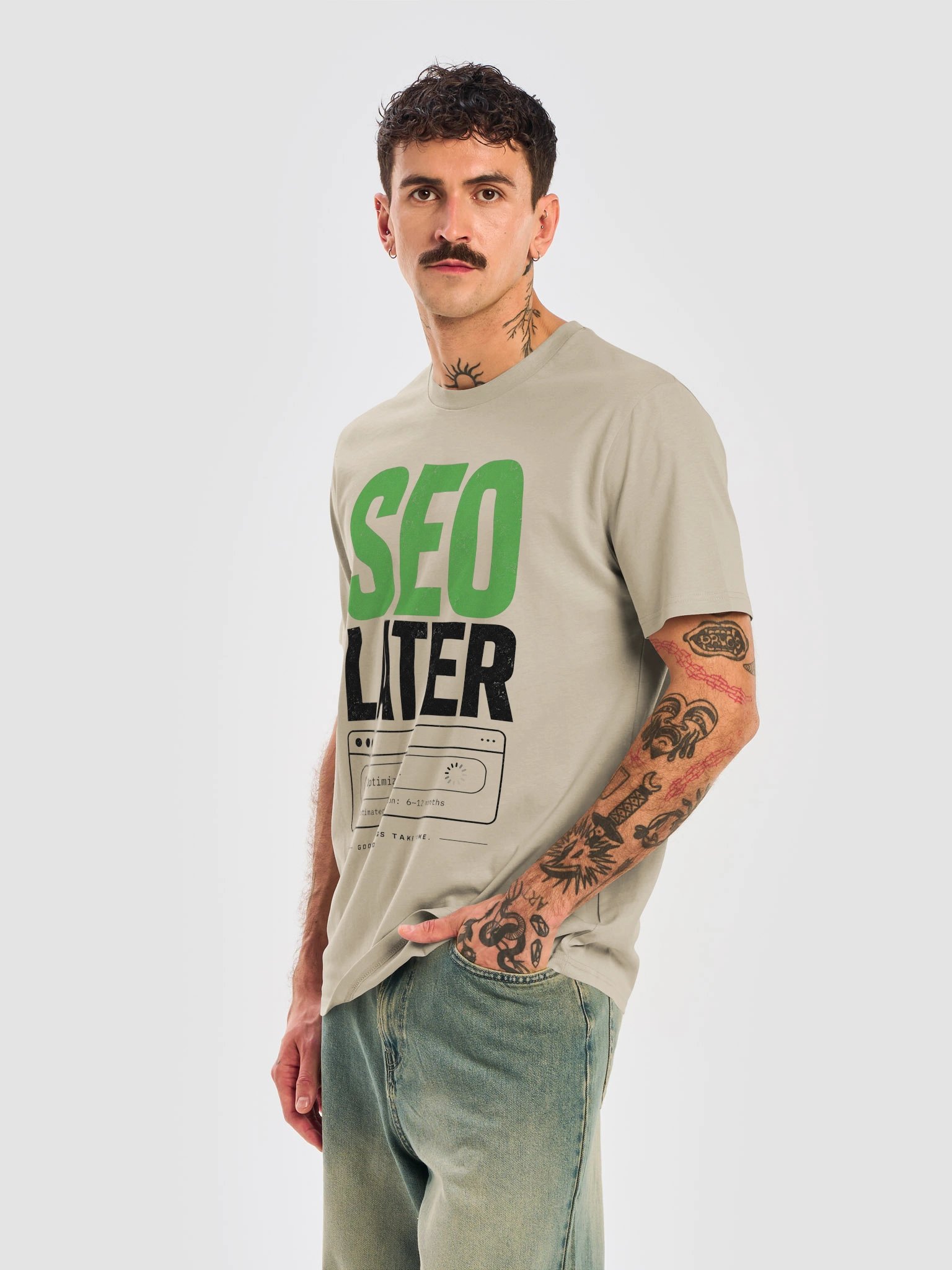 SEO Later Tee – Optimizing… Please Wait 6–12 Months product image (33)