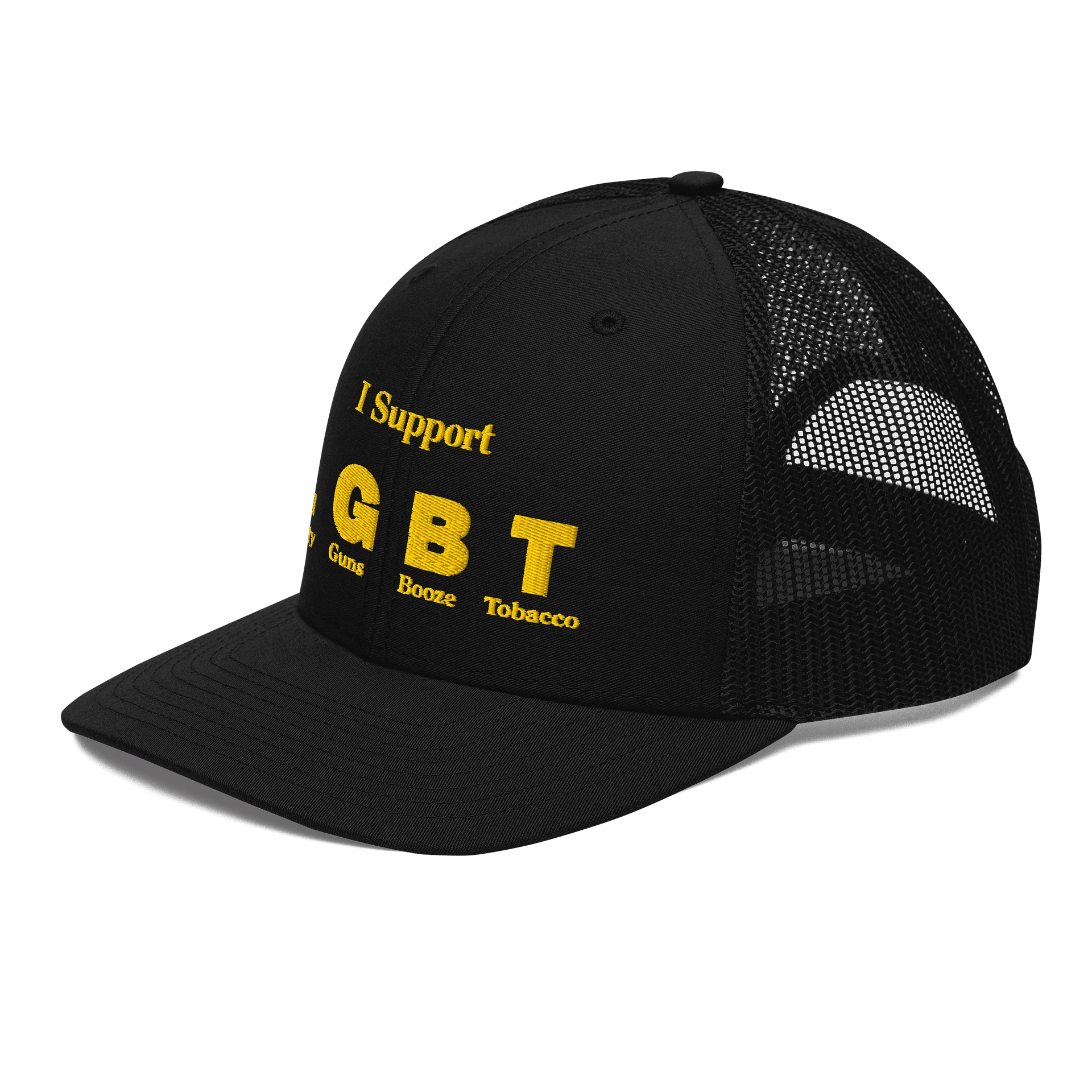 I Support LGBT trucker hat product image (2)