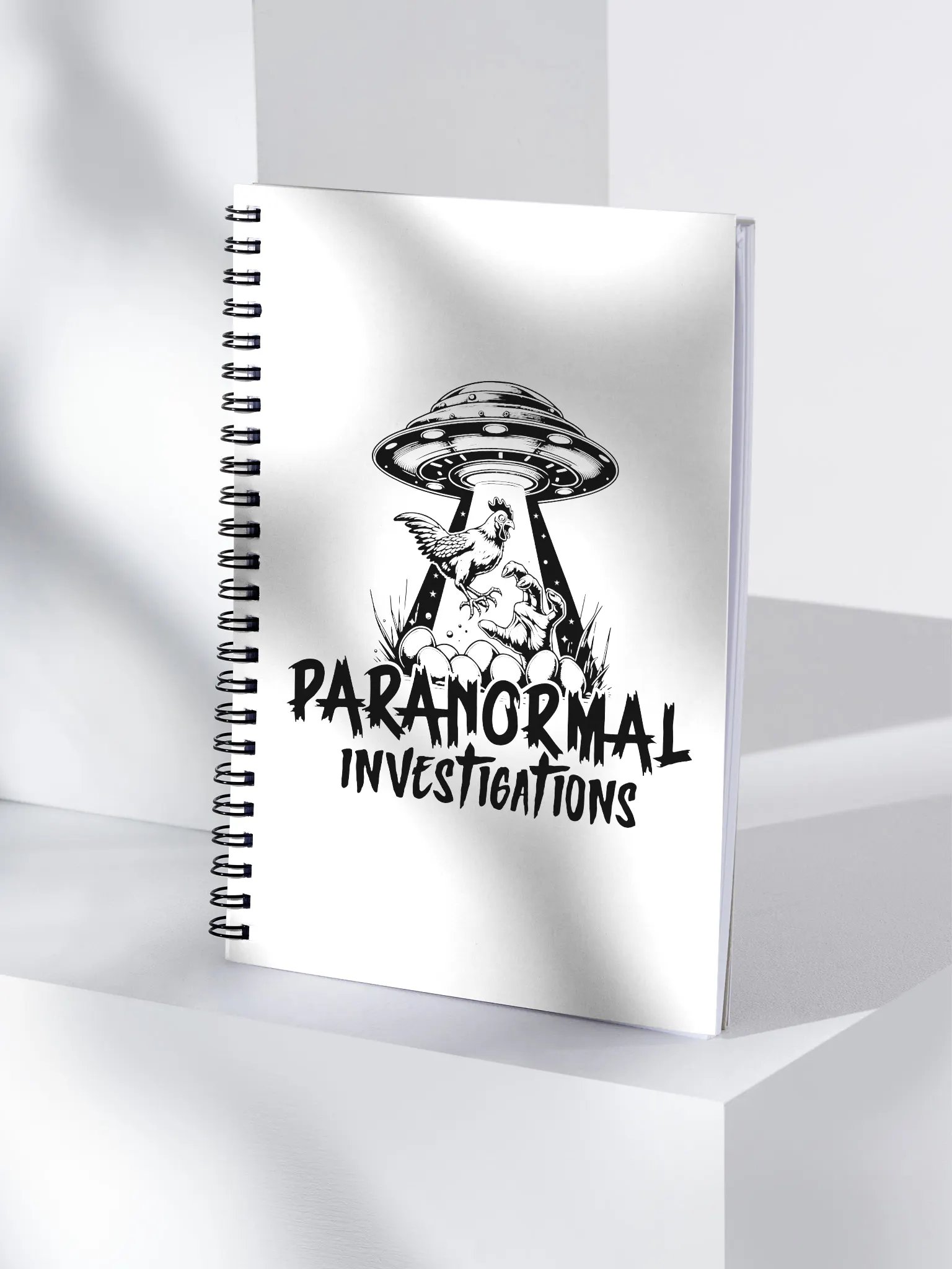 Cosmic Abduction Spiral Notebook product image (4)