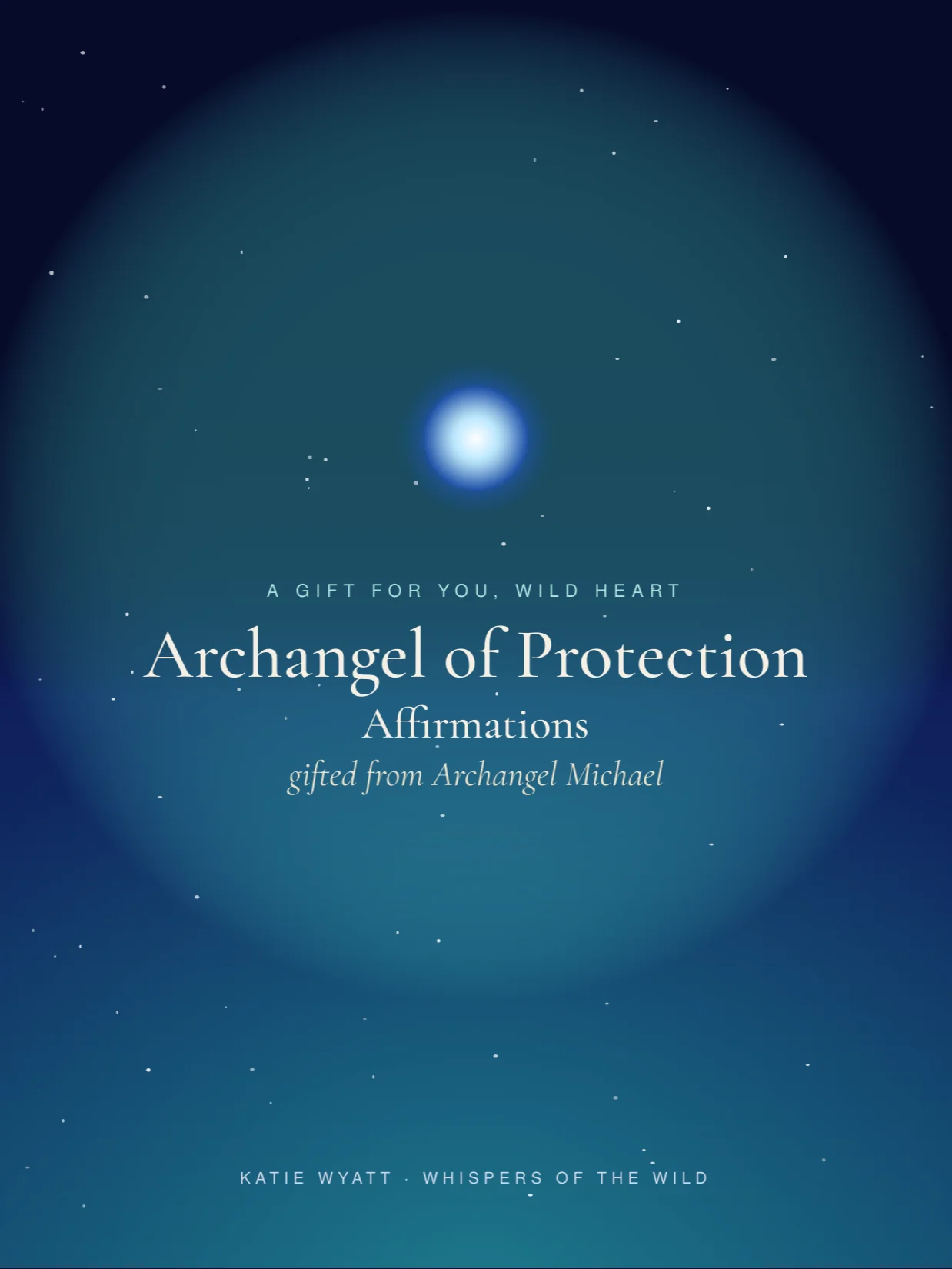 Archangel of Protection Affirmations - Gift From Katie product image (1)