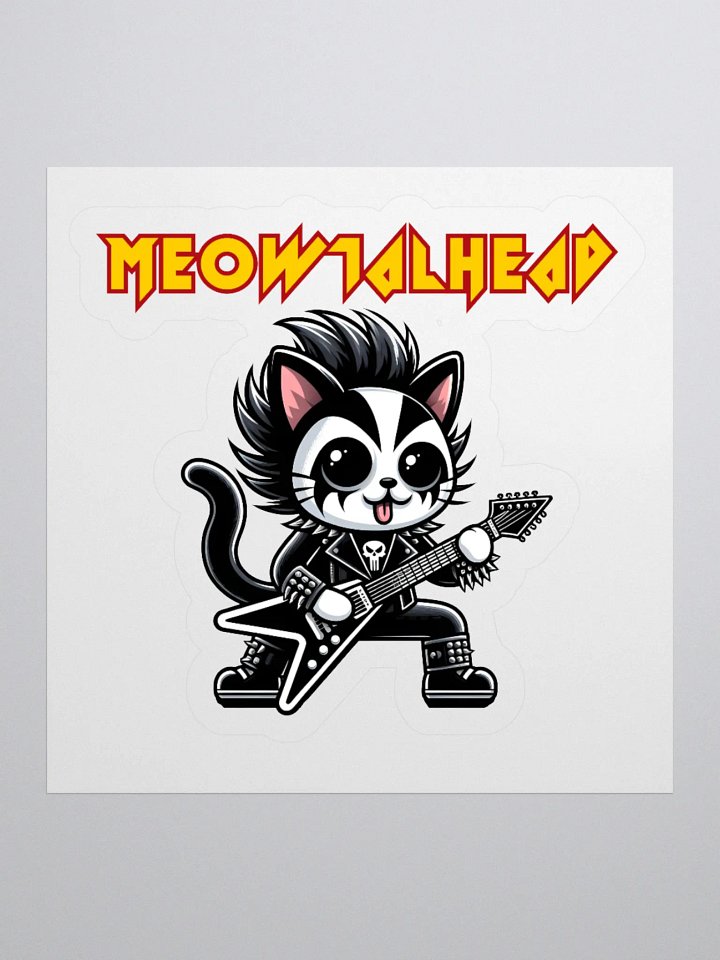 MEOWtalhead Sticker product image (1)