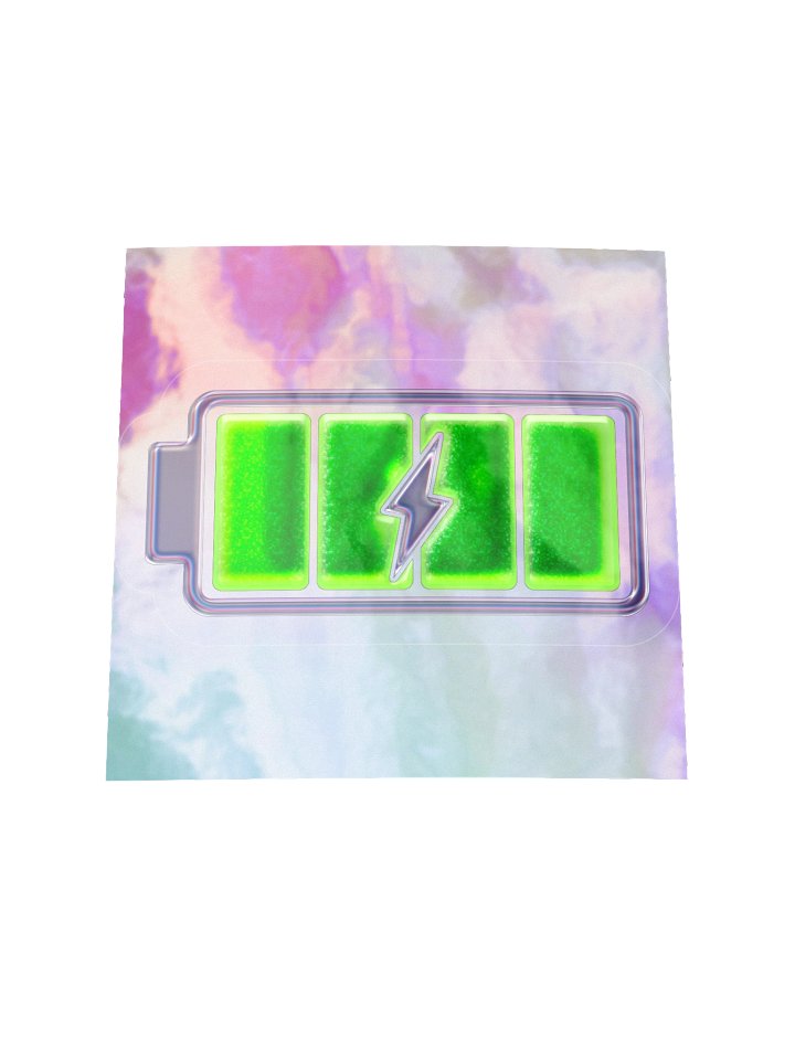 Battery Charge Green (Sticker) product image (3)