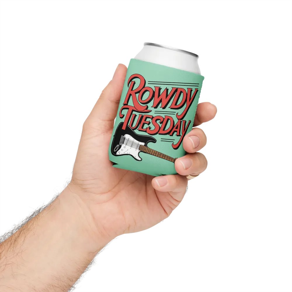 Rowdy Tuesday - Can Koozie product image (5)