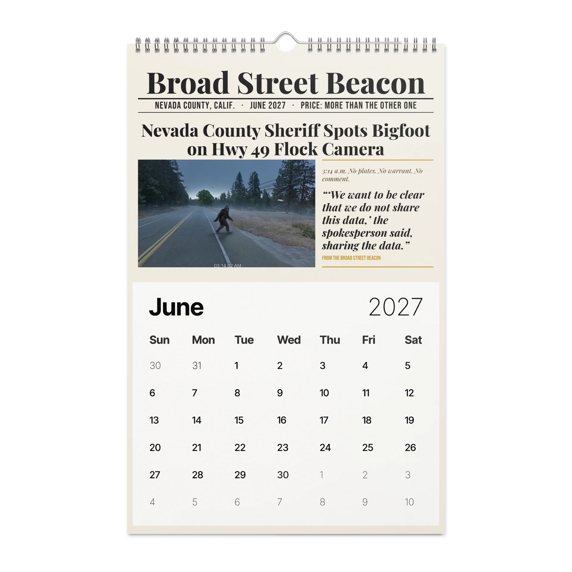 Broad Street Beacon 2027 Wall Calendar product image (8)