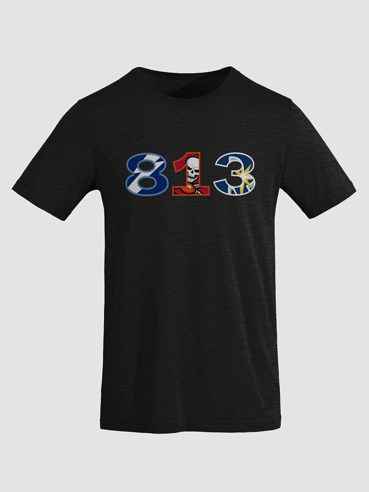 Tampa Bay Sports 813 Logo Tri-Blend Tee product image (1)