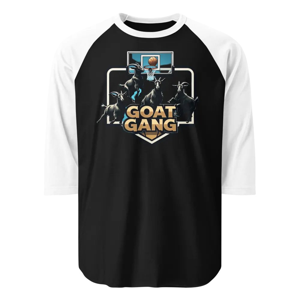 Goat Gang Basketball ( Tultex Fine Jersey Raglan Tee ) product image (1)