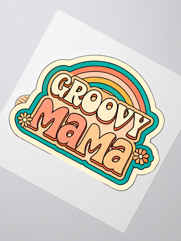 Retro Groovy Mama Sticker Set product image (5)