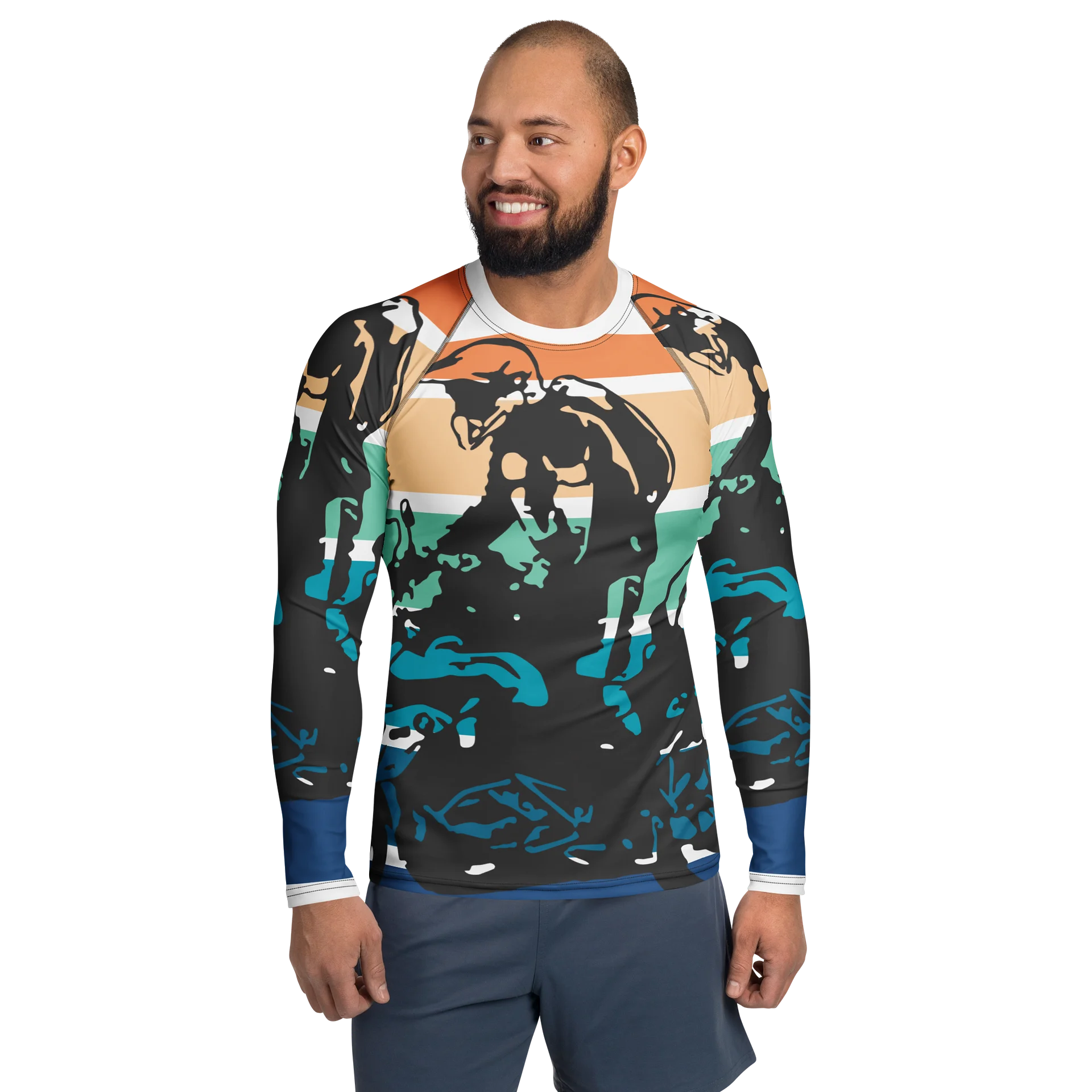 GreenLightStop Wild Coast Rash Guard product image (1)