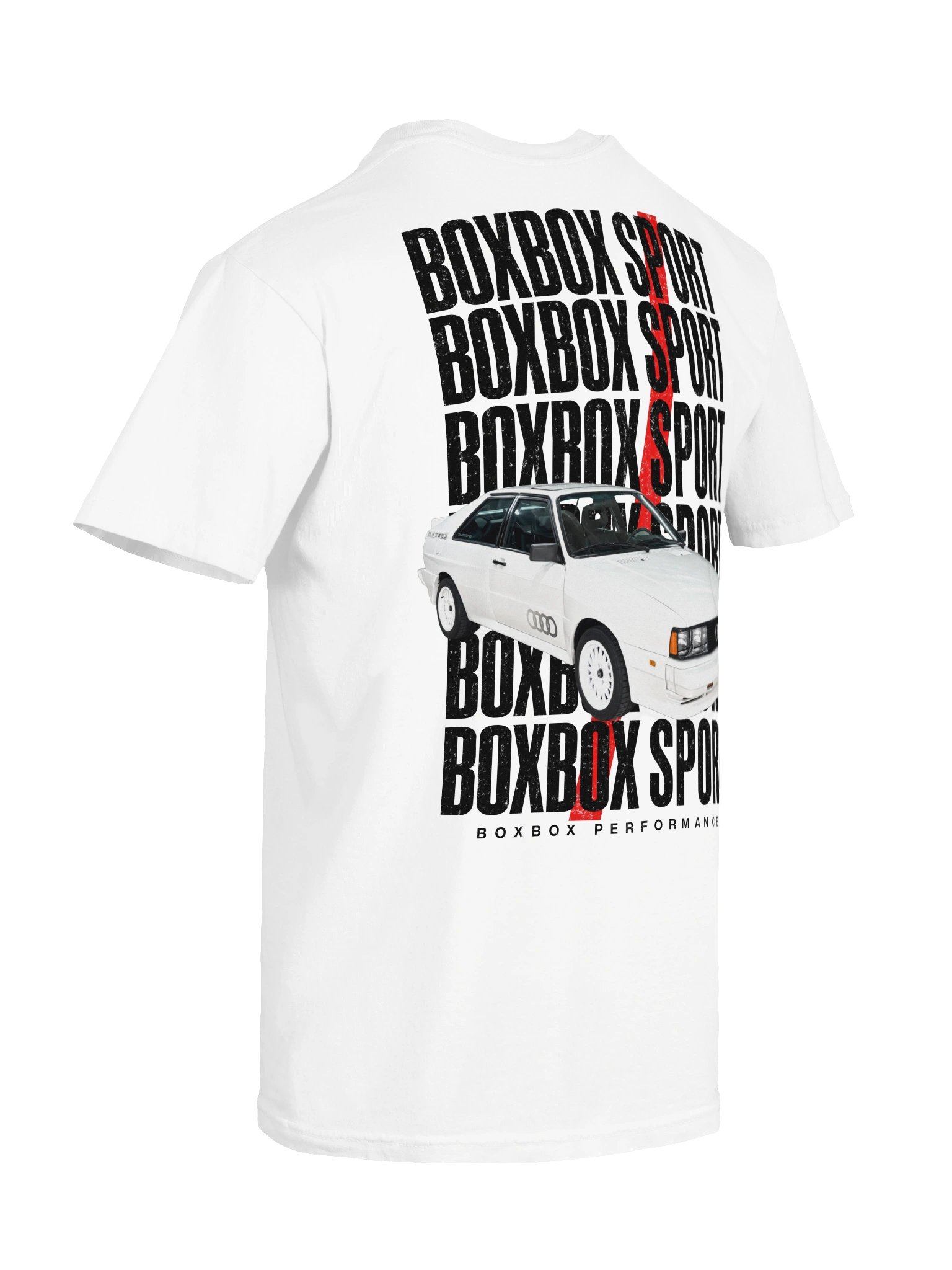 BOXBOX Quattro Sport Tee White product image (12)