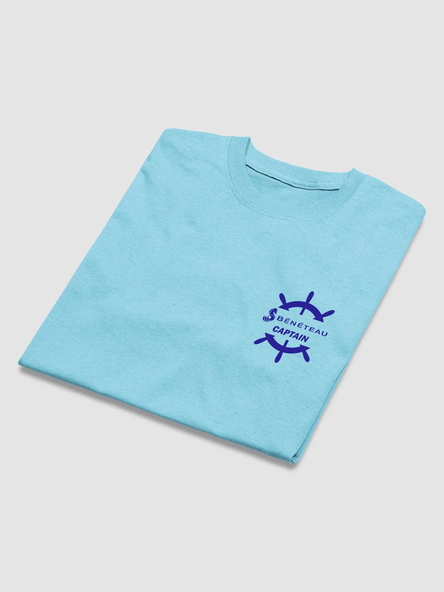 Beneteau Captain - T-Shirt - Light Shirt w/Blue Logo product image (6)