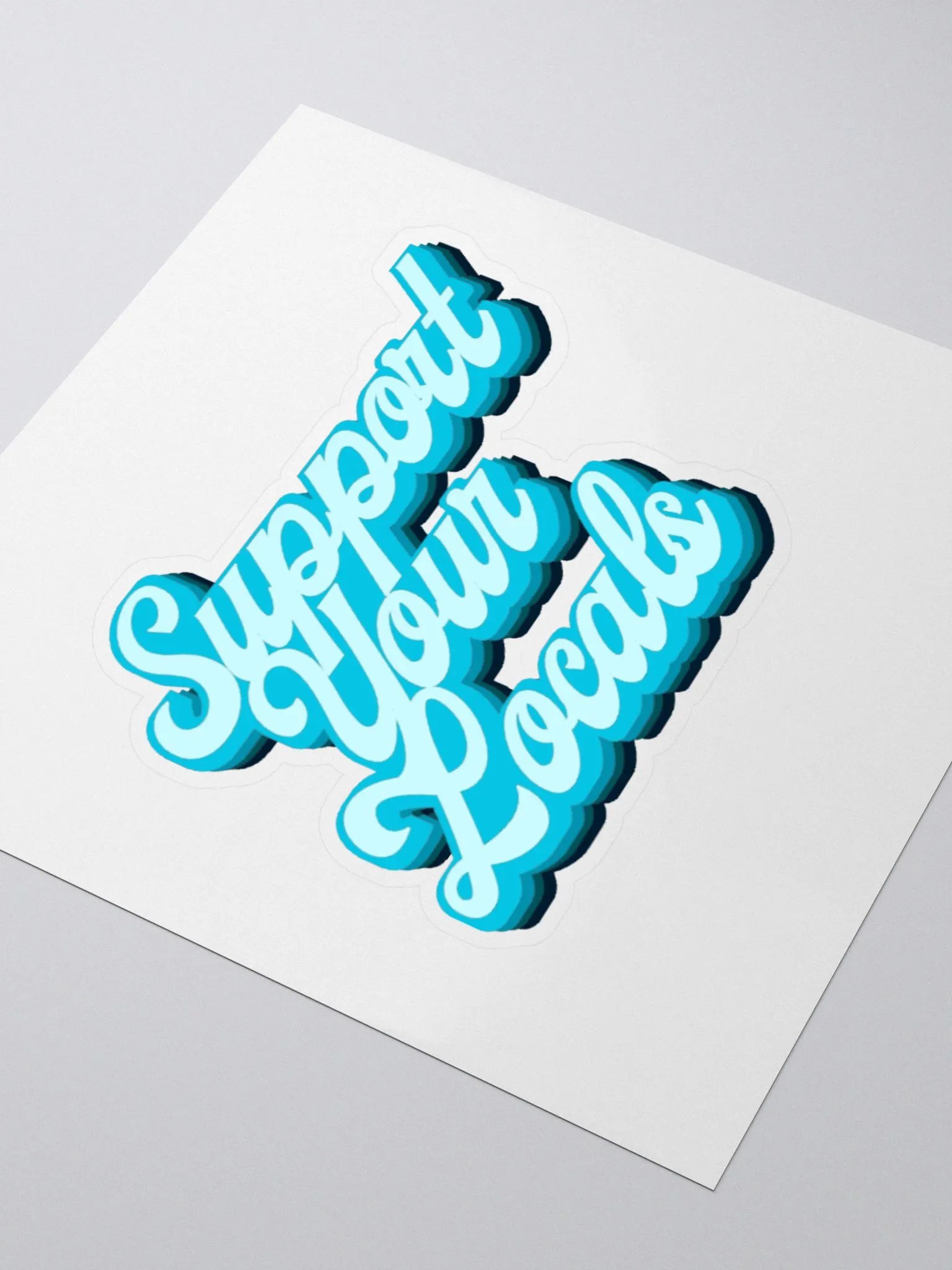 Support Your Locals - Blue product image (7)