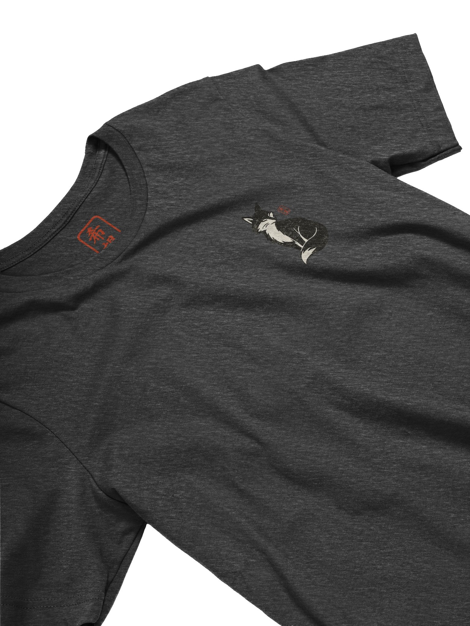 Japanese Fox Ink Art T-Shirt product image (3)