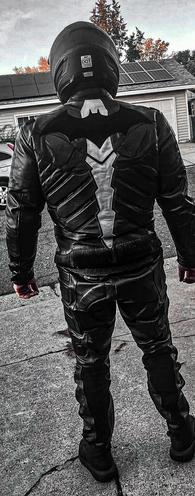 Batman moto suit dark knight (motorcycle gear, armor , protection , sports equipment ) product image (10)