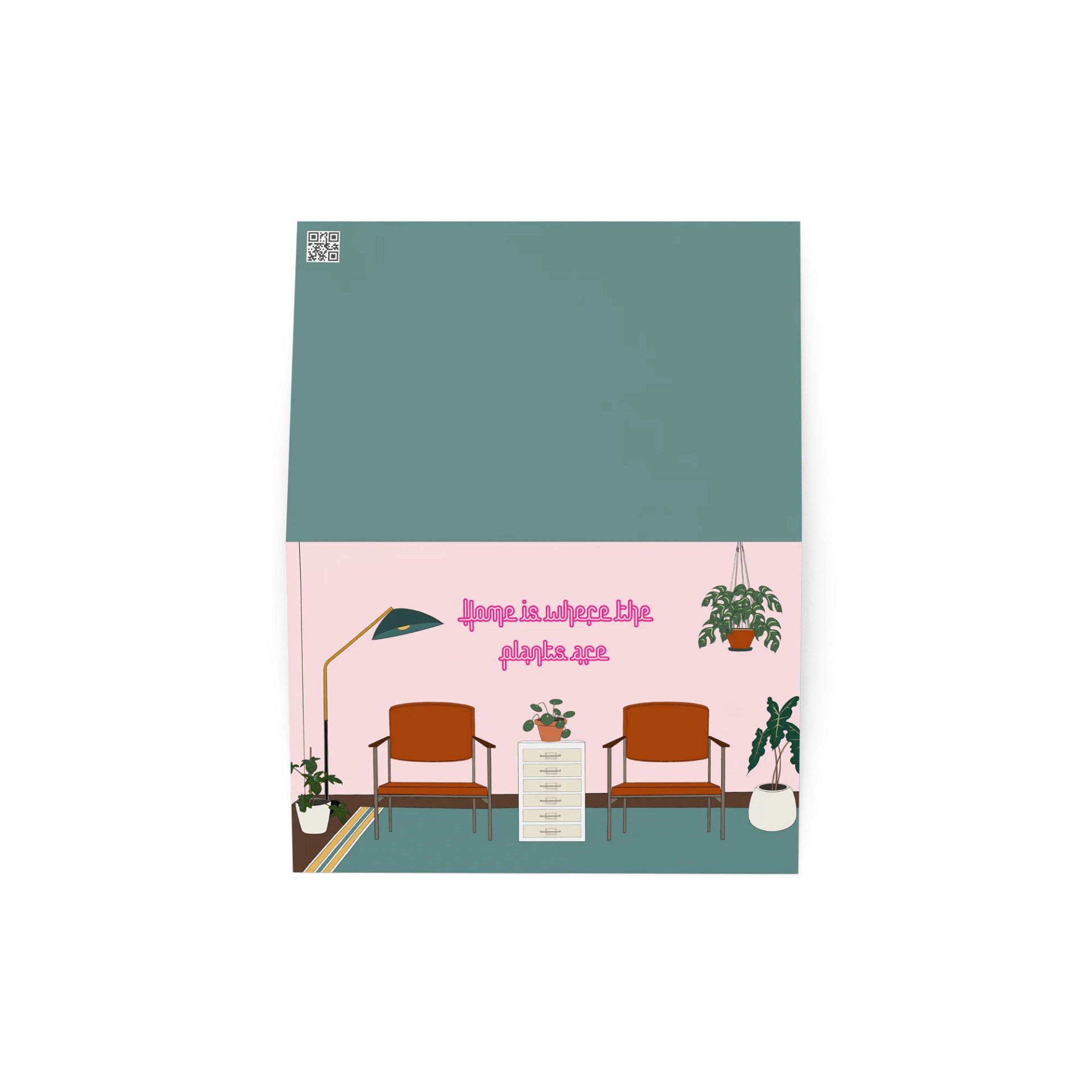 Home Is Where The Plants Are Greeting Card product image (4)
