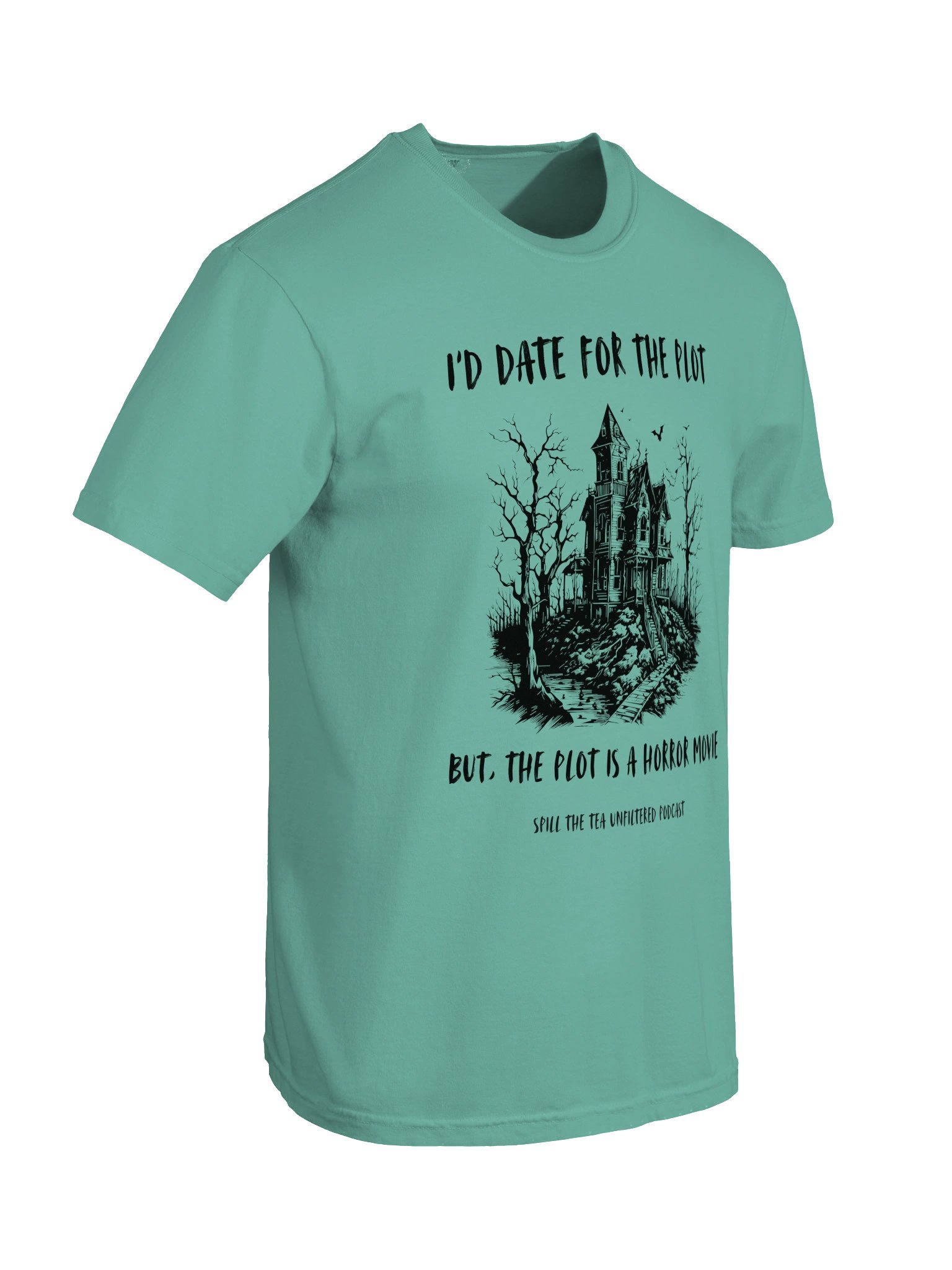 I’d Date for the Plot Horror Movie Tee product image (118)