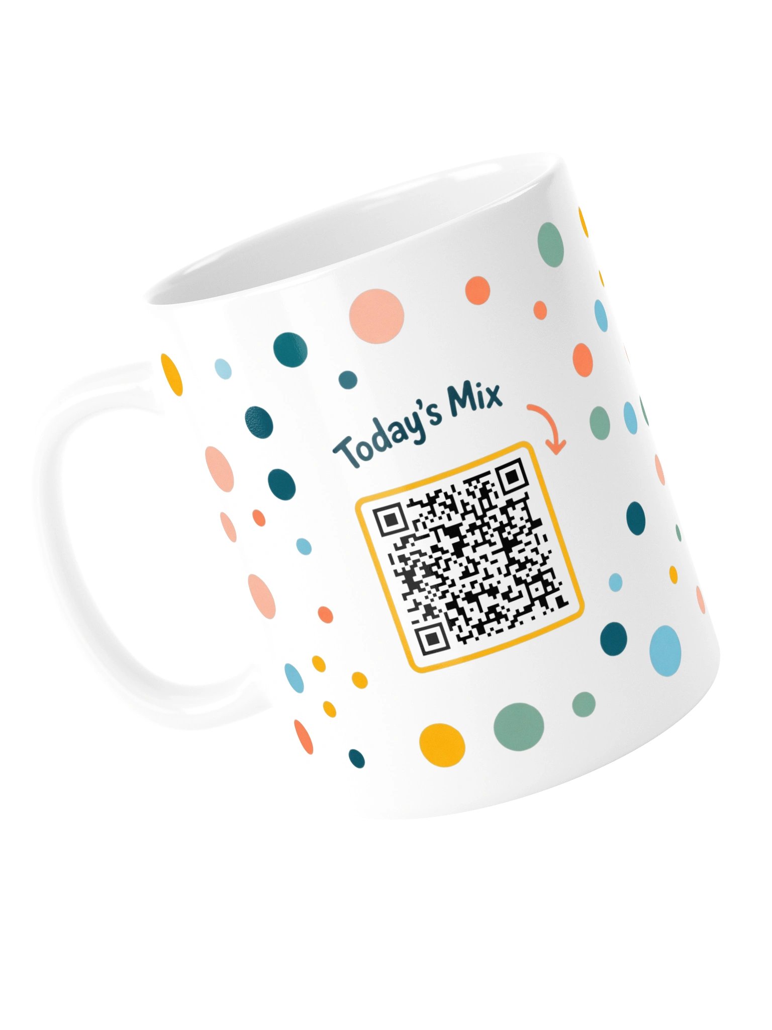 Let’s Move a Little Mug | Polka Dot product image (14)