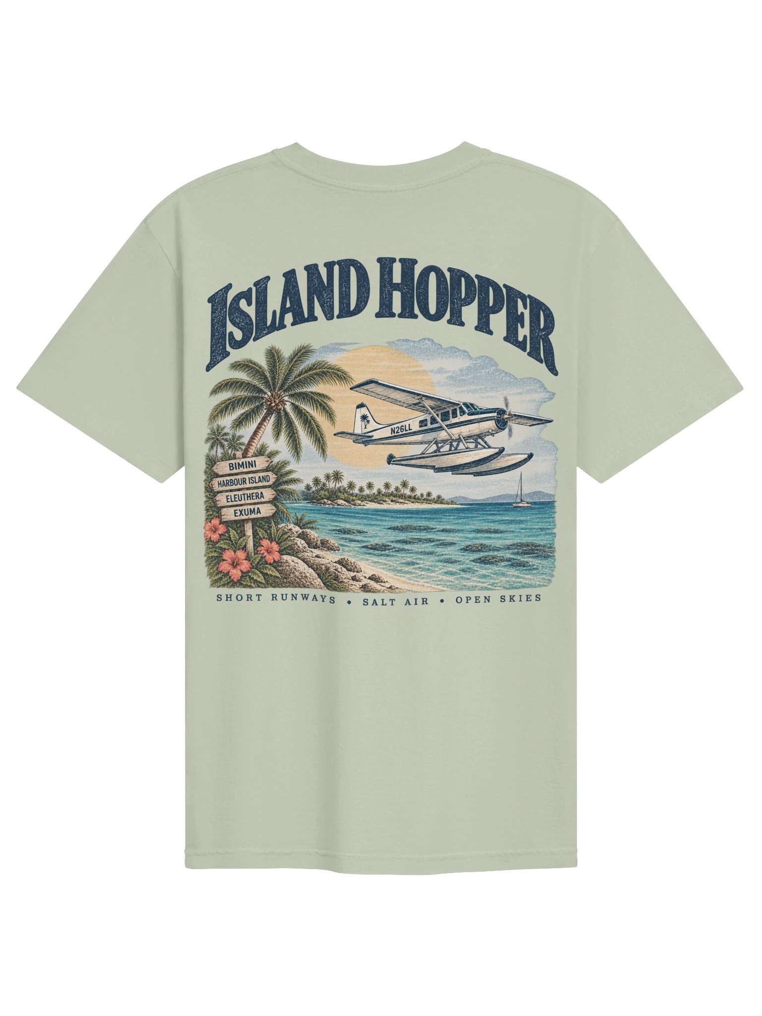 LL Social Co. Island Hopper Tee — Coastal Seaplane product image (11)