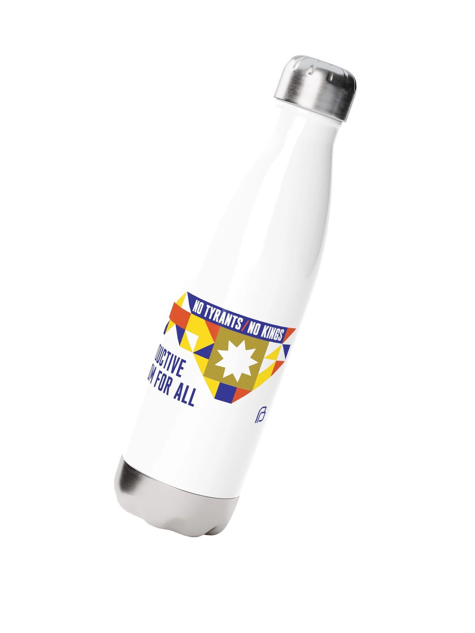 No Tyrants, No Kings Water Bottle — North Carolina product image (2)