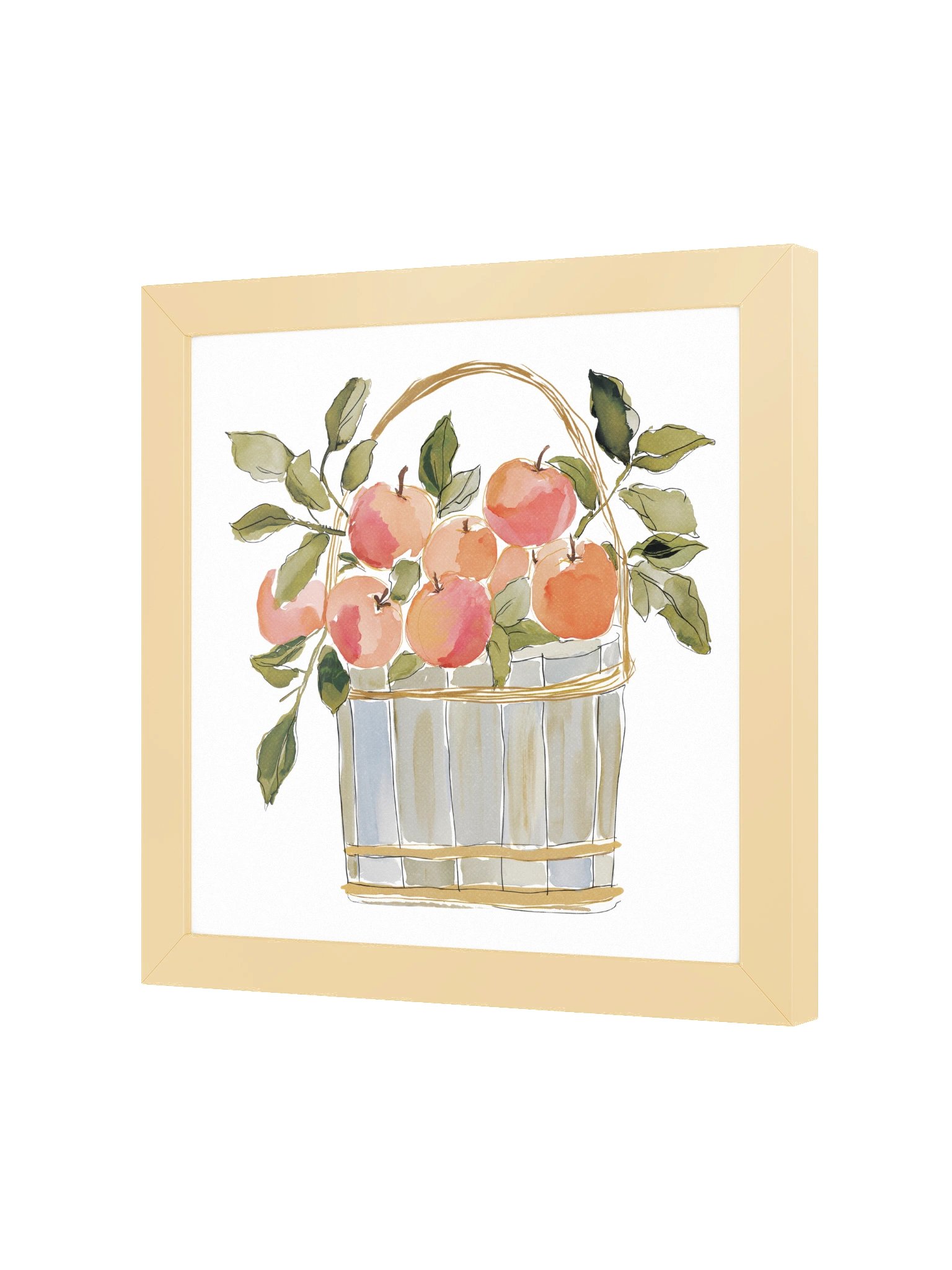 Quiet Harvest — The Wooden Bucket Framed Art Print (10x10") product image (6)