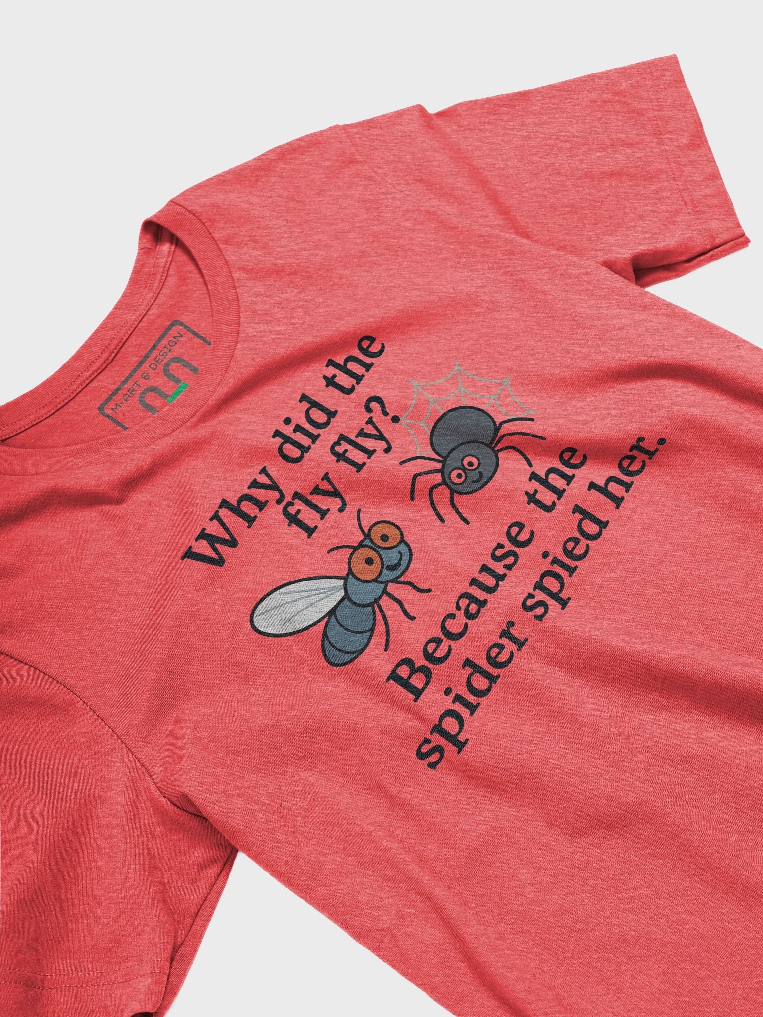 Fly Spy Comic Tee – Vintage Grammar Pun T-Shirt product image (3)