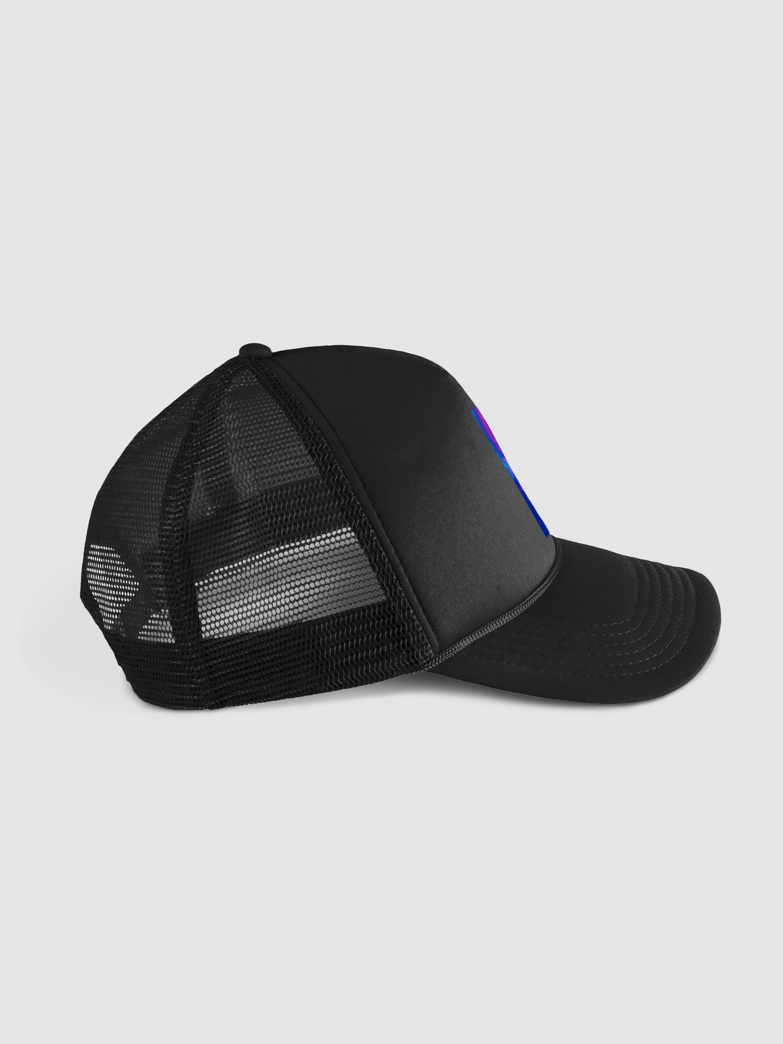 Neon Chill Wave Parthenon Athens Trucker Hat product image (3)