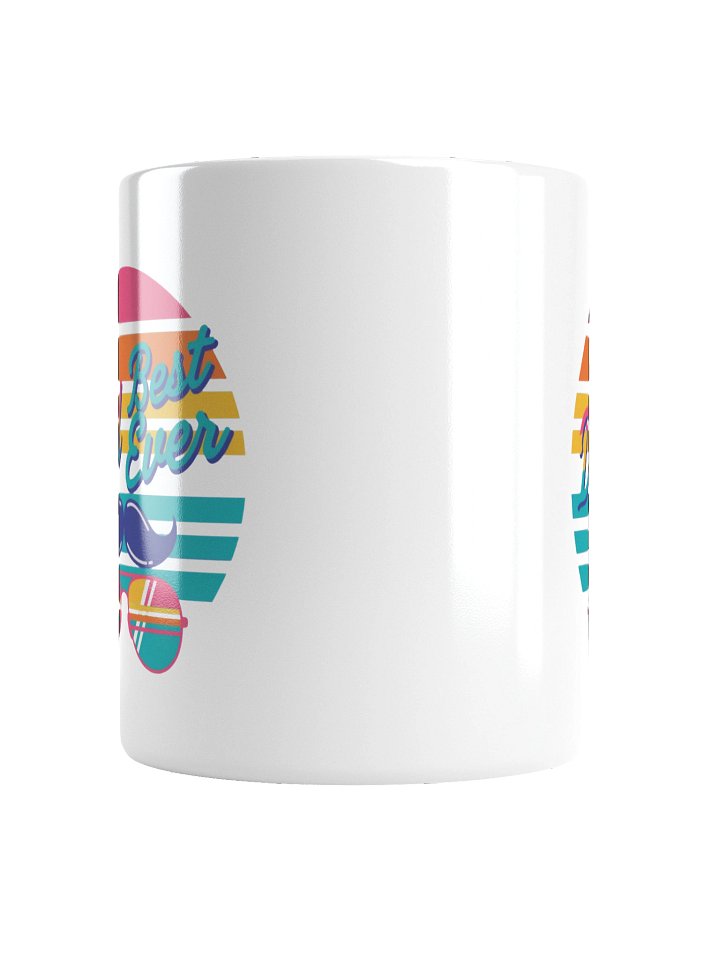 Dad Best Ever Retro Sunset Coffee Mug product image (5)