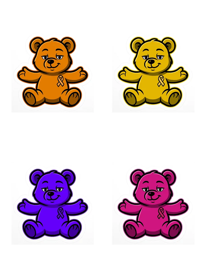 Warm Spectrum Bear of Sharing Sticker Bundle product image (1)