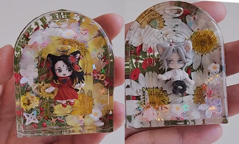 Custom Resin Shaker with Figure or Image product image (2)