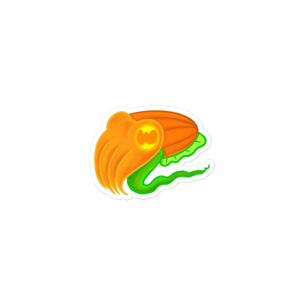 Pumpkin Cuttlefish Magnet product image (1)