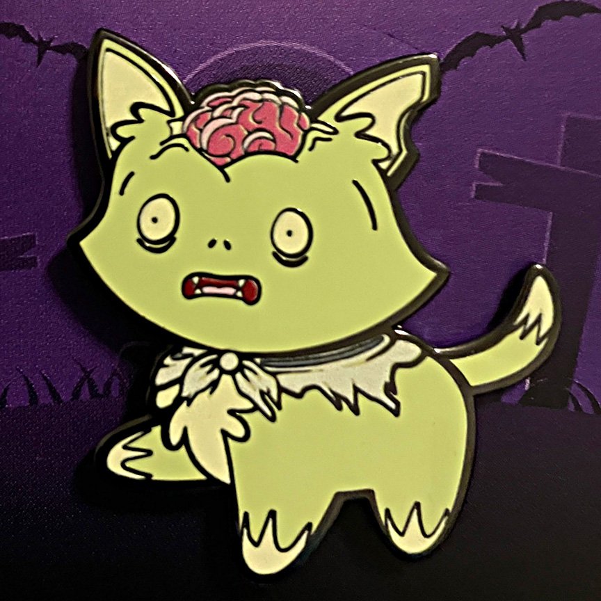 Zombie Cat Pin product image (1)
