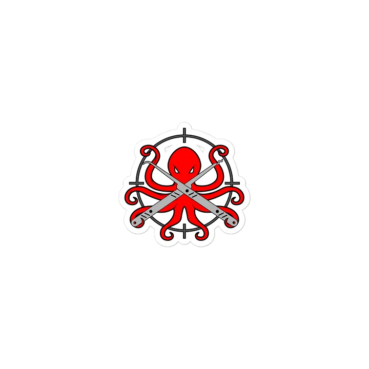 Red Team Octopus Sticker product image (2)