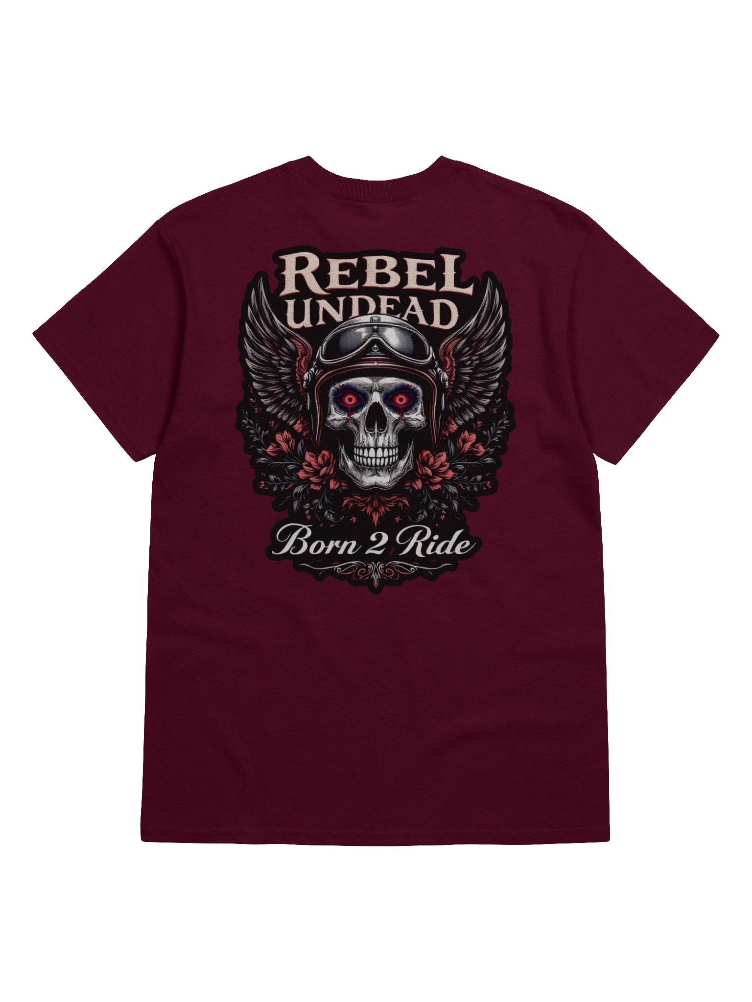 Rebel Undead Born 2 Ride Tee product image (3)