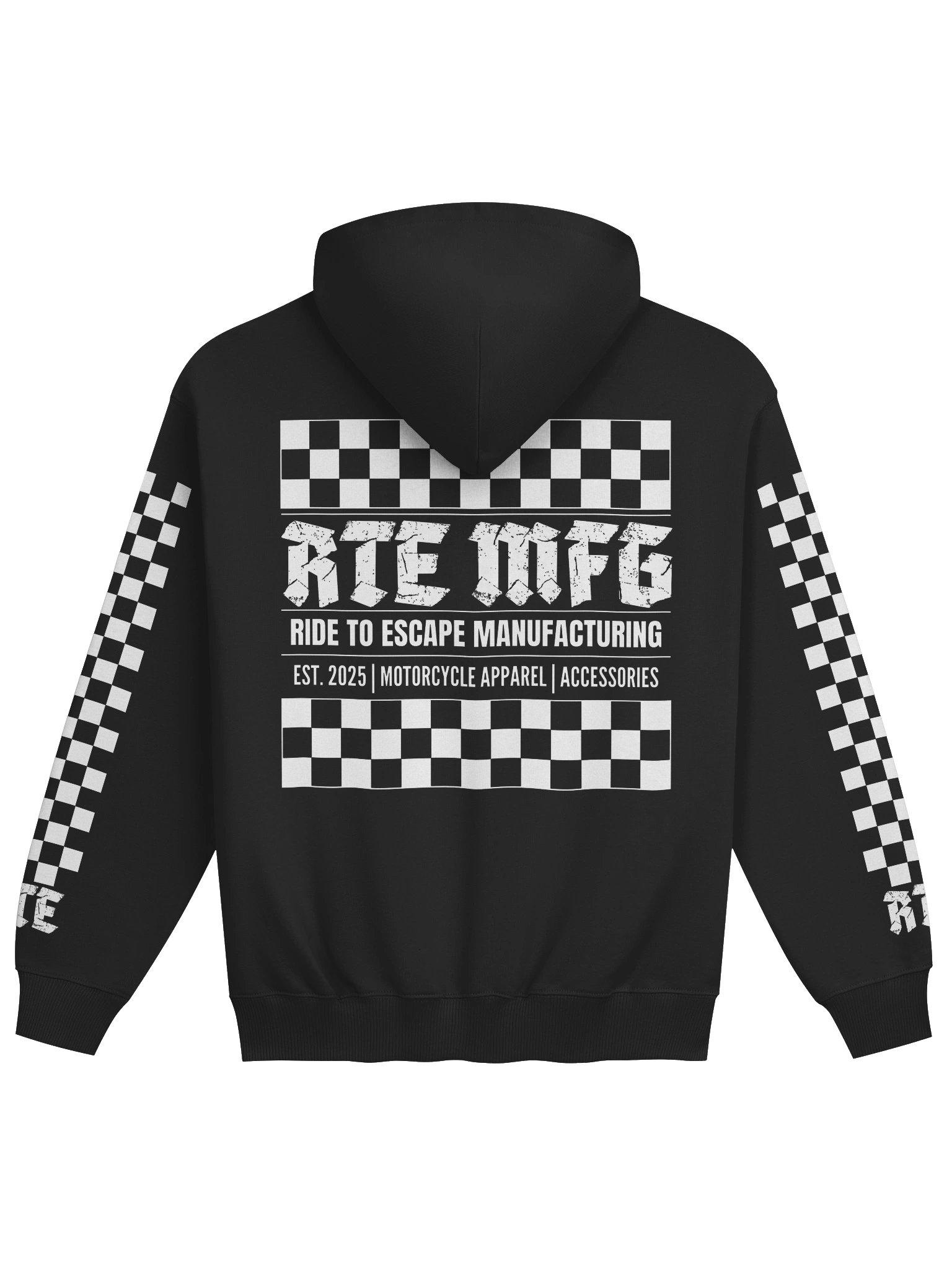 RTE MFG CHECKERED HOODIE product image (1)